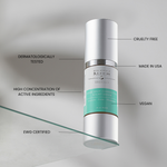 Kleem Dark Spot Serum has a high concentration of active ingredients and is Cruelty free, Dermatologically tested, EWG certified, Made in USA and Vegan
