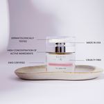 Kleem Organics Neck & Décolleté Firming Cream certification like: Cruelty free, EWG Certified, Made in USA, Dermatologically tested. High concentration of active ingredients