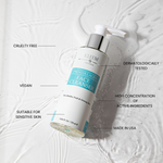 Kleem Pro-Collagen Face Cleanser has a high concentration of active ingredients and is Cruelty free, Dermatologically tested, Made in USA and Vegan. Suitable for sensitive skin
