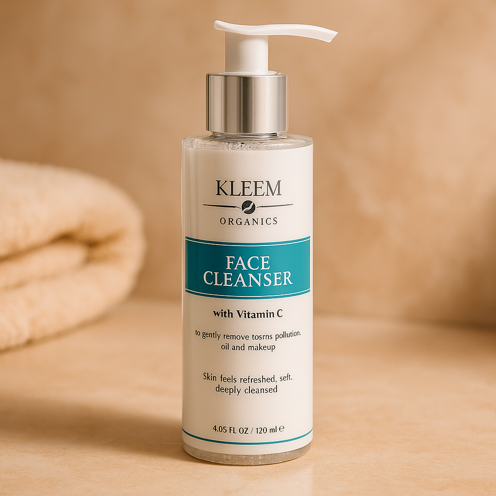 Kleem Vitamin C Face Cleanser: cleanser for refreshed, soft and radiant skin
